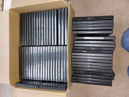 Photo of free 55 full size DVD cases (Lower Weston) #2