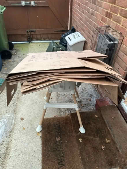 Photo of free Moving boxes Ikea medium size (Gu12 4AT) #1