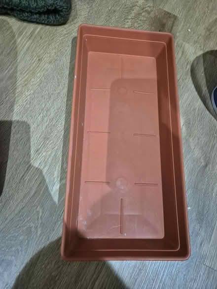 Photo of free Rectangular pot saucer (Paddock Wood, village) #1