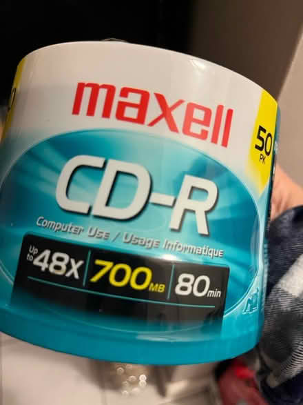 Photo of free CD-R for computer use (Orléans) #1
