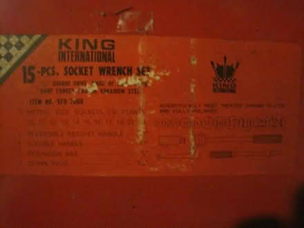 Photo of free Socket set (Lichfield Boley Park WS14) #2