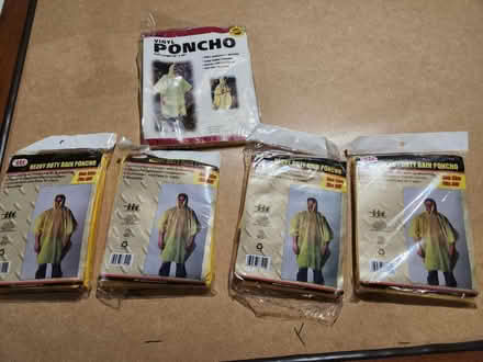 Photo of free Rain ponchos (Chesapeake Beach area) #2