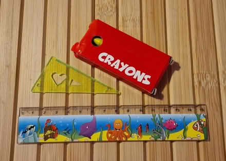 Photo of free Children's rulers and crayons (Barton/Headington, OX3) #2