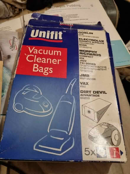 Photo of free Vacuum bags x 3 Goblin Ace (HA0) #1