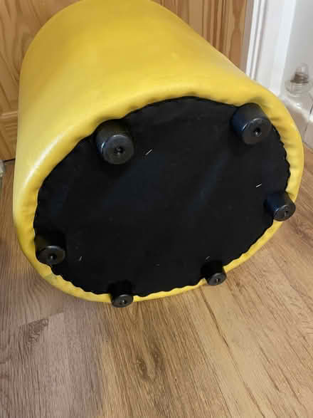 Photo of free Yellow pouffe x2 (Tilekiln TN38) #3