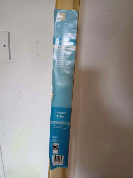 Photo of free B&Q corded plastic track 1.5m long, still in the box (Reading West RG1) #1