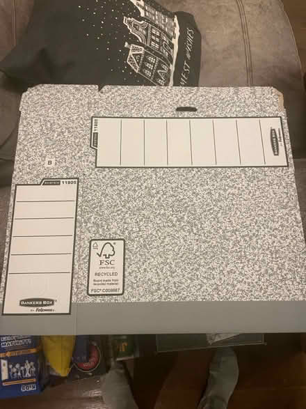 Photo of free 6 cardboard filing boxes (Dorney Reach SL6) #1