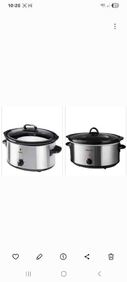 Photo of slow cooker (Aigburth L17) #1