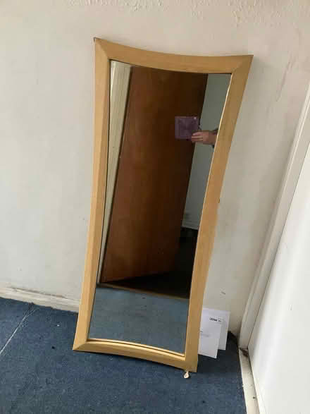 Photo of free Large shaped mirror LEYTON E10 (Leyton, London E10) #2