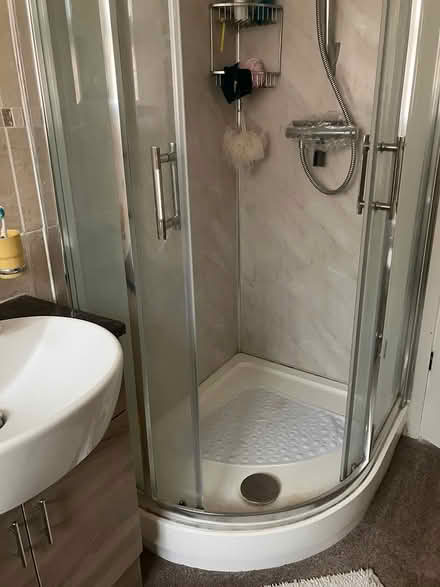 Photo of free Quadrant shower enclosure and tray (Havant PO9) #1