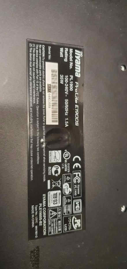 Photo of free 19" Monitor (CT2) #2