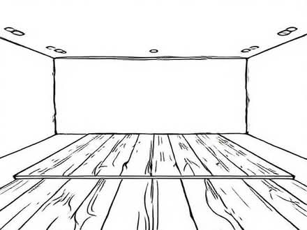 Photo of free laminate underlay (Haggerston E8) #1