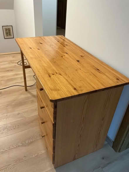 Photo of free Pine desk (Dalbeattie DG5) #3