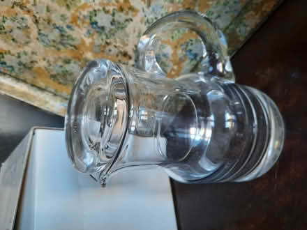 Photo of free Glass jug with drinking glass (Hollingdean BN1) #1