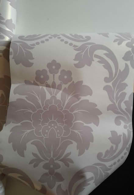 Photo of free 1 full roll and 2 part rolls wallpaper - crafting? (South End MK42) #3