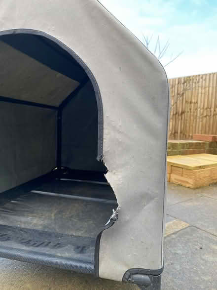 Photo of free Outdoor canvas kennel (Strood, ME2) #2