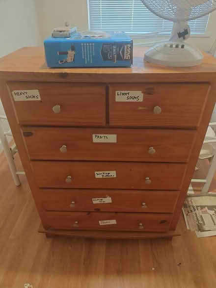 Photo of free Dresser with 6 drawers (Ballincollig) #1