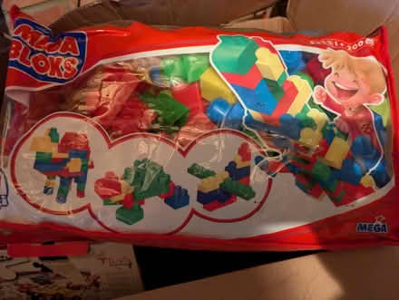 Photo of free Mixed box of toys (bricks, puzzles, race track) (West Oxfordshire OX28) #2