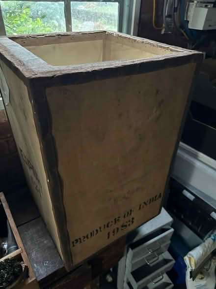 Photo of free Indian tea chest (Guildford GU1) #2
