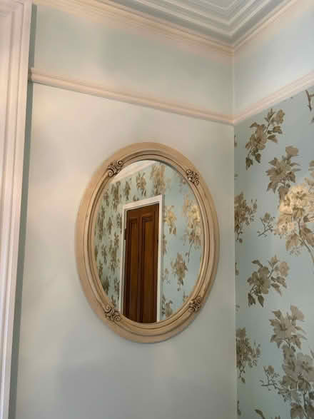 Photo of free King bed, mattress and mirror set (Dallington NN5) #1