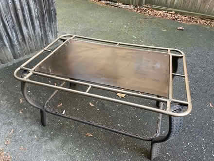Photo of free Metal Framed Outdoor Table (Malden’s West Side) #2