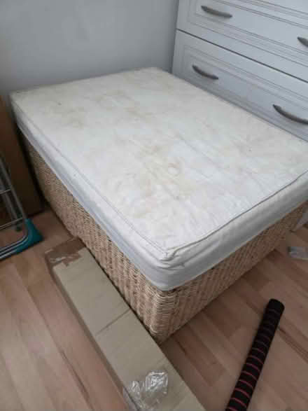 Photo of free Rattan storage footstool (St.Leonards TN38) #1