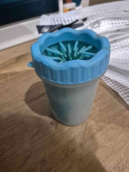 Photo of free Cup to wash muddy paws (Paddock Wood, village) #1