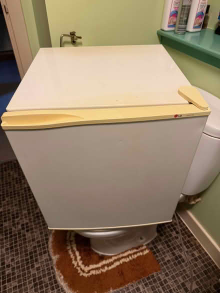 Photo of free Small fridge (AB25 Rosemount) #2