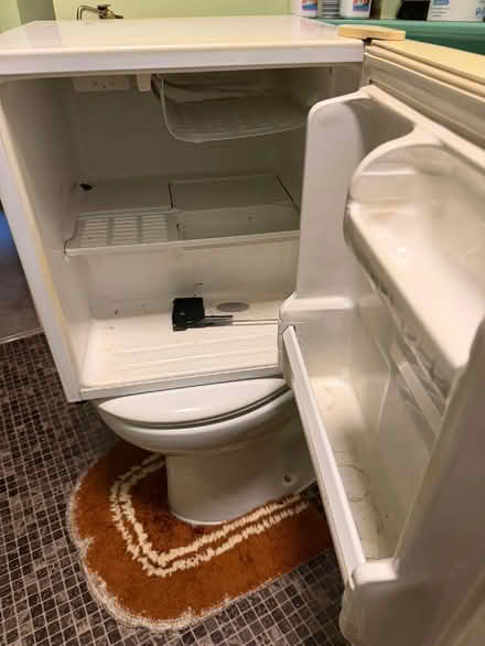 Photo of free Small fridge (AB25 Rosemount) #1