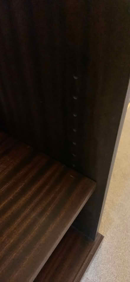 Photo of free Small dark wood unit (Bakewell DE45) #3