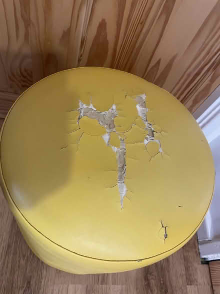 Photo of free Yellow pouffe x2 (Tilekiln TN38) #2