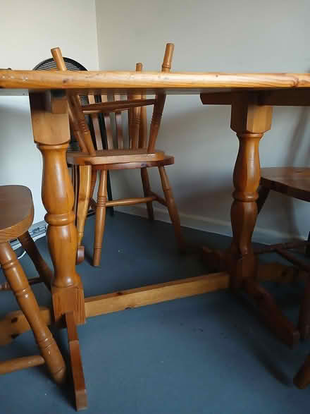 Photo of free Pine Kitchen Table (PO138BD) #3