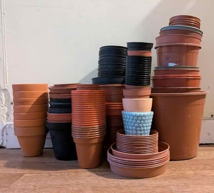 Photo of free Plant pots and saucers (Moseley, Birmingham, B13) #1