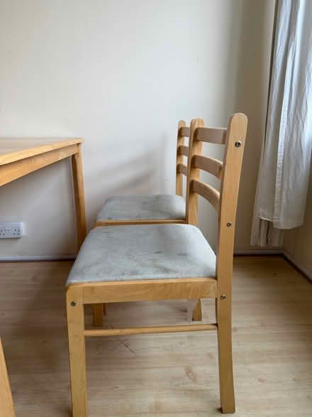 Photo of free Dining table and 4 chairs (Battersea SW11) #2