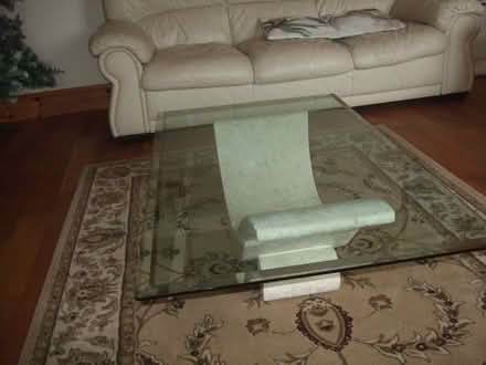 Photo of free Glass top coffee table (Caernarfon LL55) #1