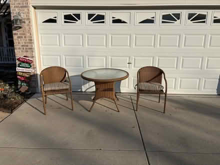 Photo of free Whisker table & chairs (Watson and Sappington) #2