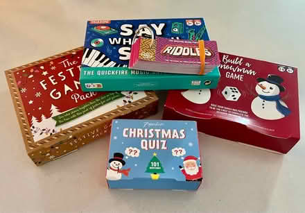 Photo of free Bag of Christmas games (Stoughton) #1