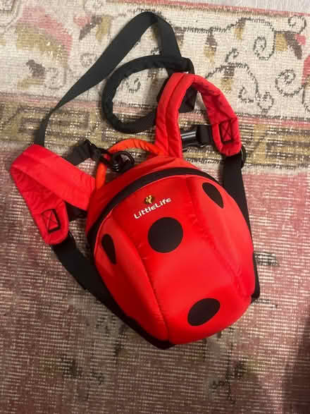 Photo of free Toddler bag with harness ladybird (Wye (TN25)) #1