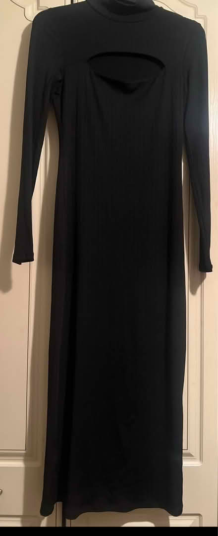 Photo of free Black peep dress (Ecclesfield S5) #1