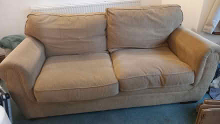 Photo of free Sofa (to be collected before 3pm Monday please) (Cranham Corner GL6) #1