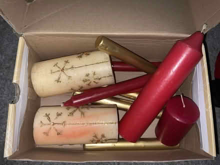 Photo of free Old Christmas Candles (Kendal LA9) #1