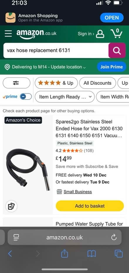 Photo of free Vax 3 in 1 multi function Hoover (Stretford) #2