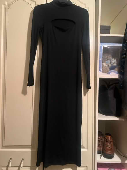 Photo of free Black peep dress (Ecclesfield S5) #3