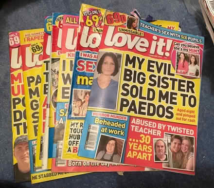 Photo of free Large bag of ladies magazines (ST6) #1