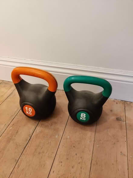 Photo of free 8kg & 10kg weights (Grange over sands) #1