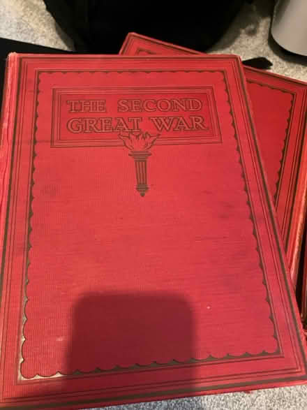 Photo of free 8 x volume books Second Great War (Cepen Park North) #1