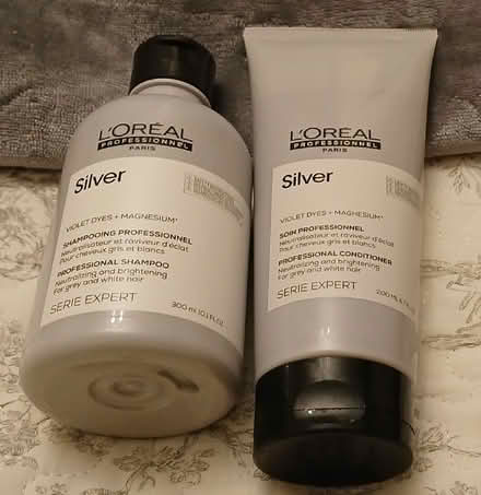 Photo of free Unopened L'Oreal Silver shampoo & conditioner, 300ml each (South Croydon CR2) #1