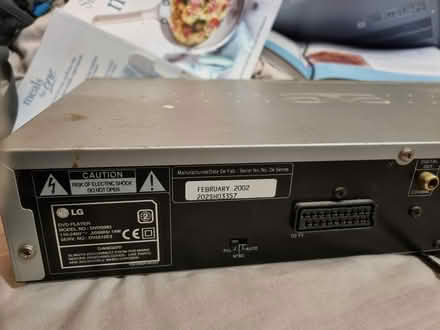 Photo of free LG CD/DVD player. Powers up, however not tested (HA0) #3