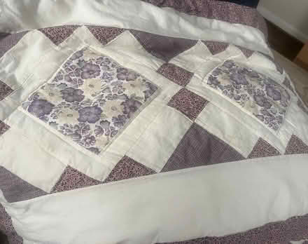 Photo of free King size comforter and shams (Gainsborough & Seven Locks) #1