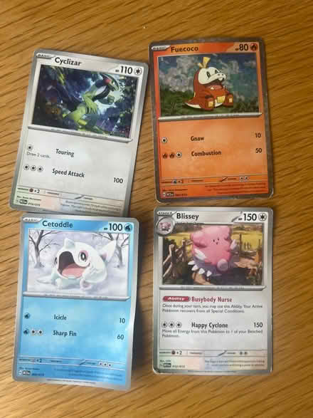 Photo of free 4 Pokémon cards (West acton - W3) #1